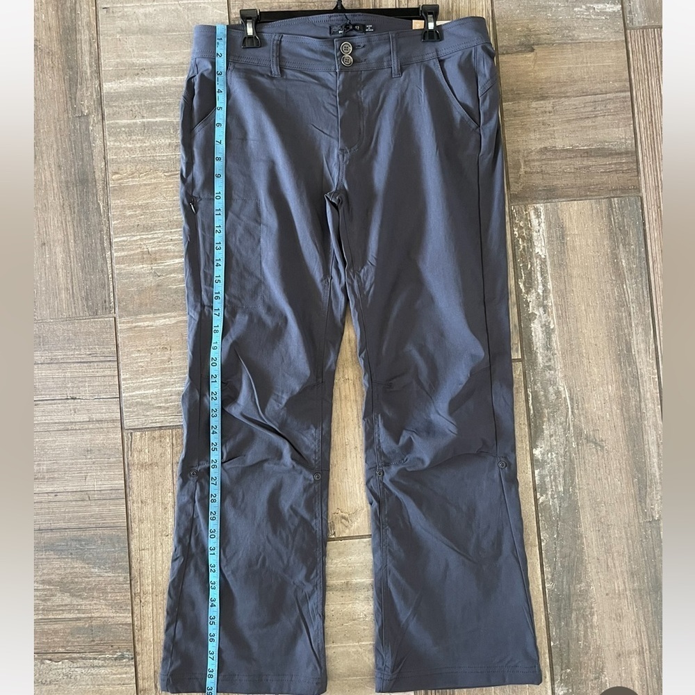 Prana Halle Pant Short Inseam in Coal size 12 - Picture 10 of 10